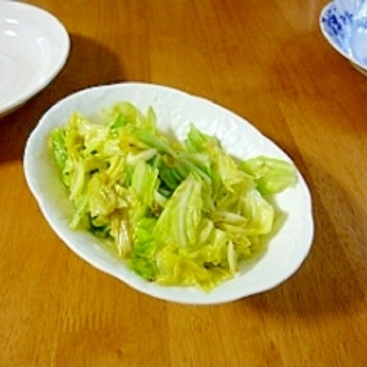 ぶち簡単!キャベツのアンチョビ炒め